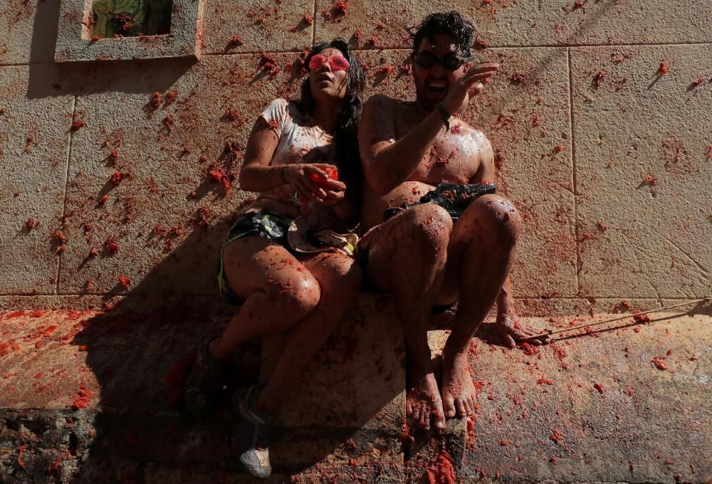 Les millors imatges de la Tomatina 2019