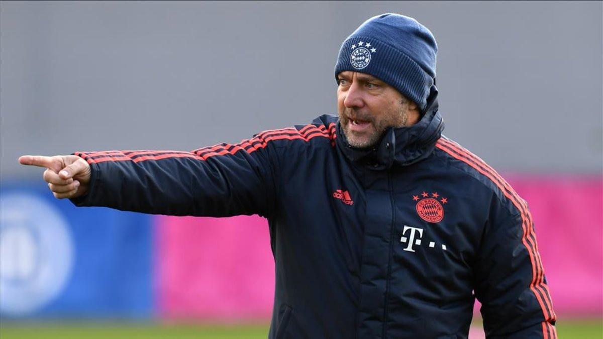 Hansi Flick es el actual entrenador del Bayern