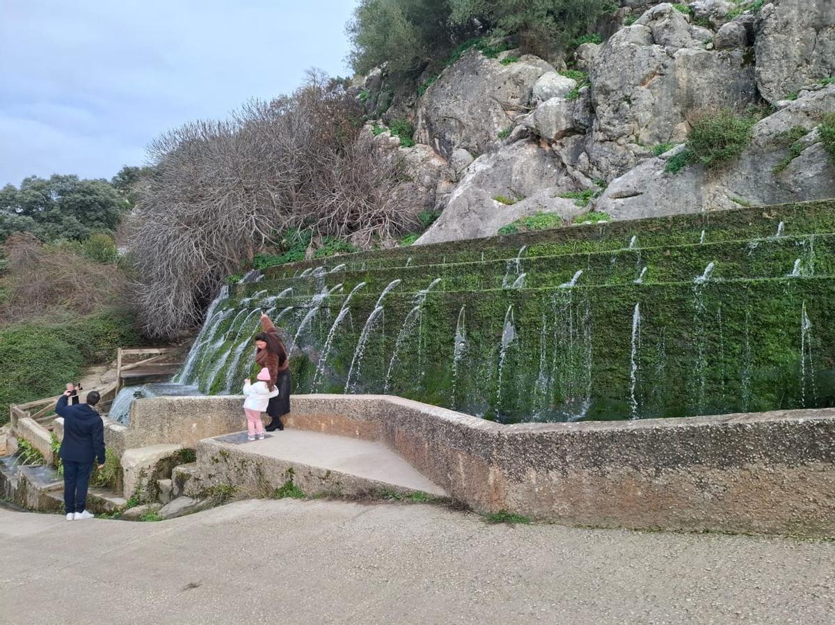 Vista general de la Fuente de los Cien Caños.