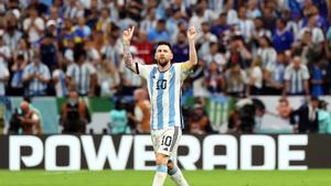 Messi igualó los diez goles de Batistuta con Argentina en un Mundial con su tanto ante Países Bajos | EFE