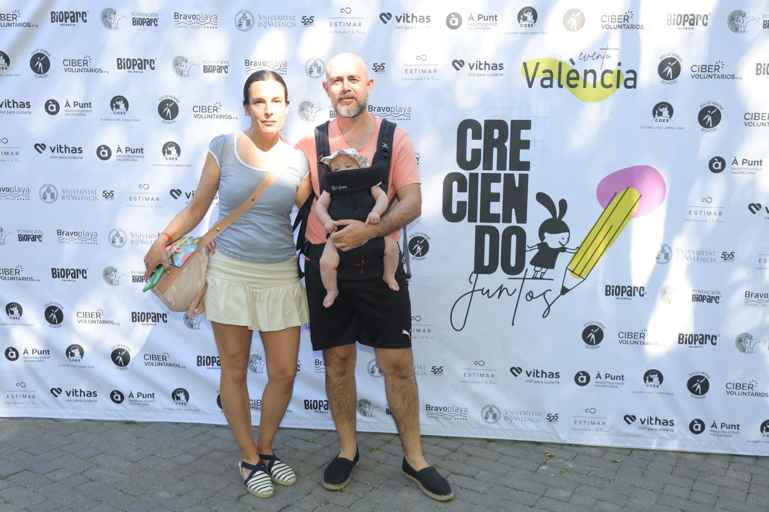 'Creciendo Juntos' en Bioparc València: photocall de todos los asistentes