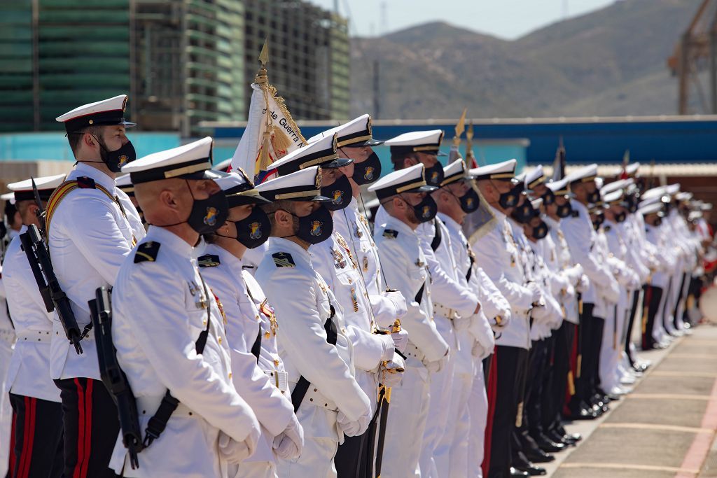 Así ha sido la visita de la reina Letizia a Cartagena