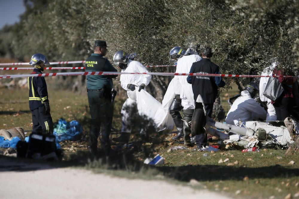 Accident d''avioneta mortal a Madrid