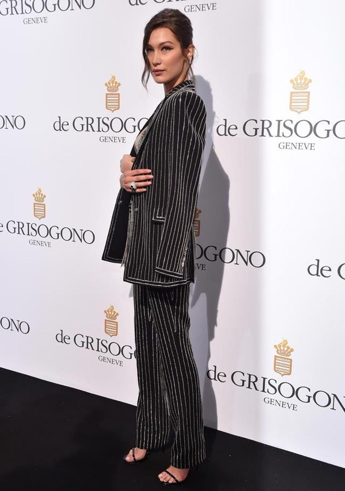 Bella Hadid, en la fiesta Grisogono del Festival de Cannes 2016.