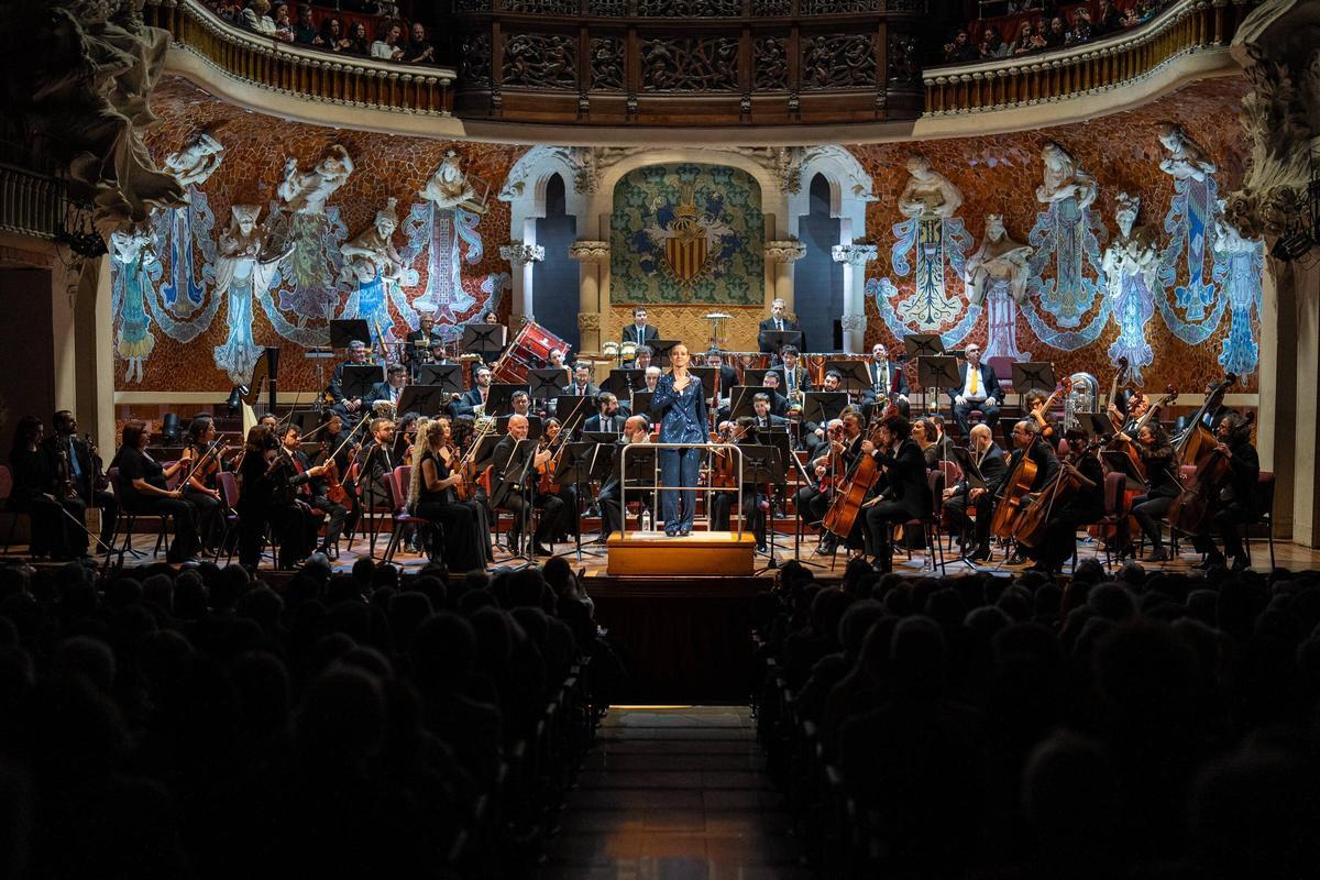 Isabel Rubio dirige el tradicional Concierto de Año Nuevo en el Palau de la Música Catalana