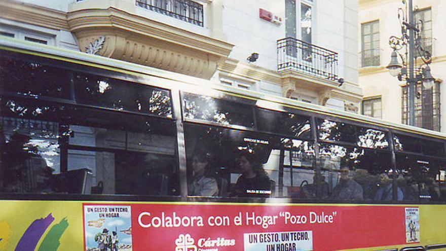 Iglesia. Cincuenta autobuses participaron en la campaña.
