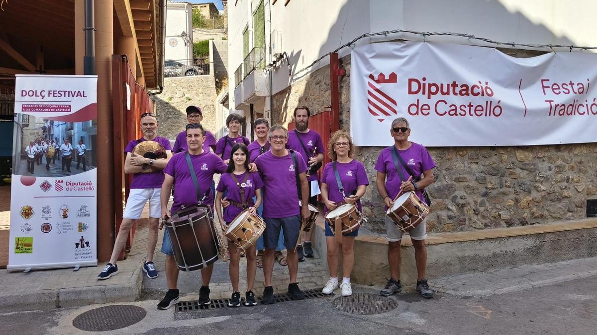 Musicos en el Dolç Festival.