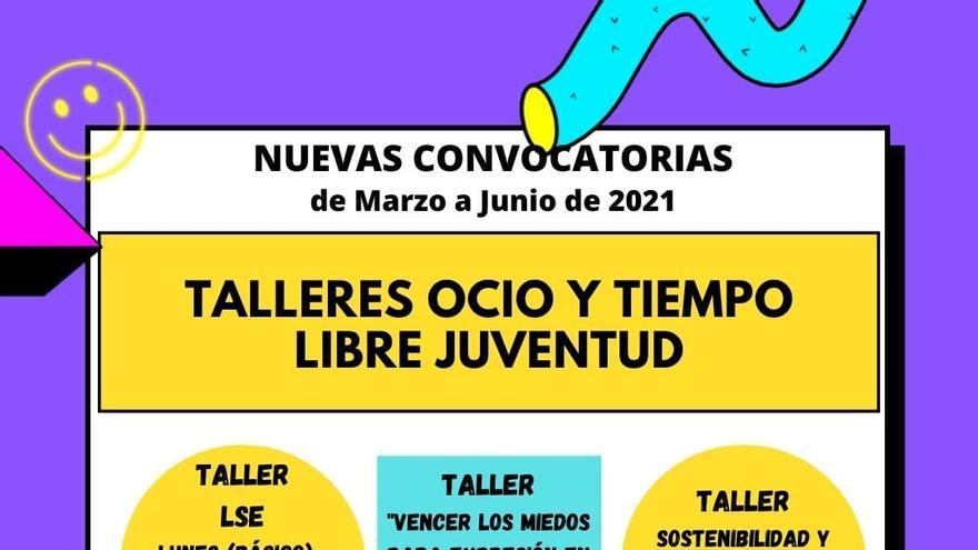 Talleres ocio y tiempo libre juventud