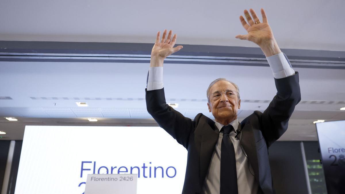 Florentino: "Es un día muy feliz para mí y para el madridismo"