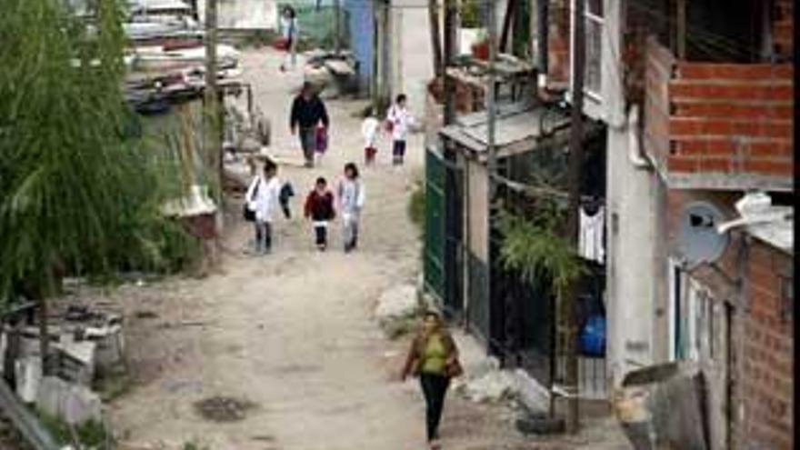 Una de las "villas" argentinas que frecuentaba el Papa Francisco.