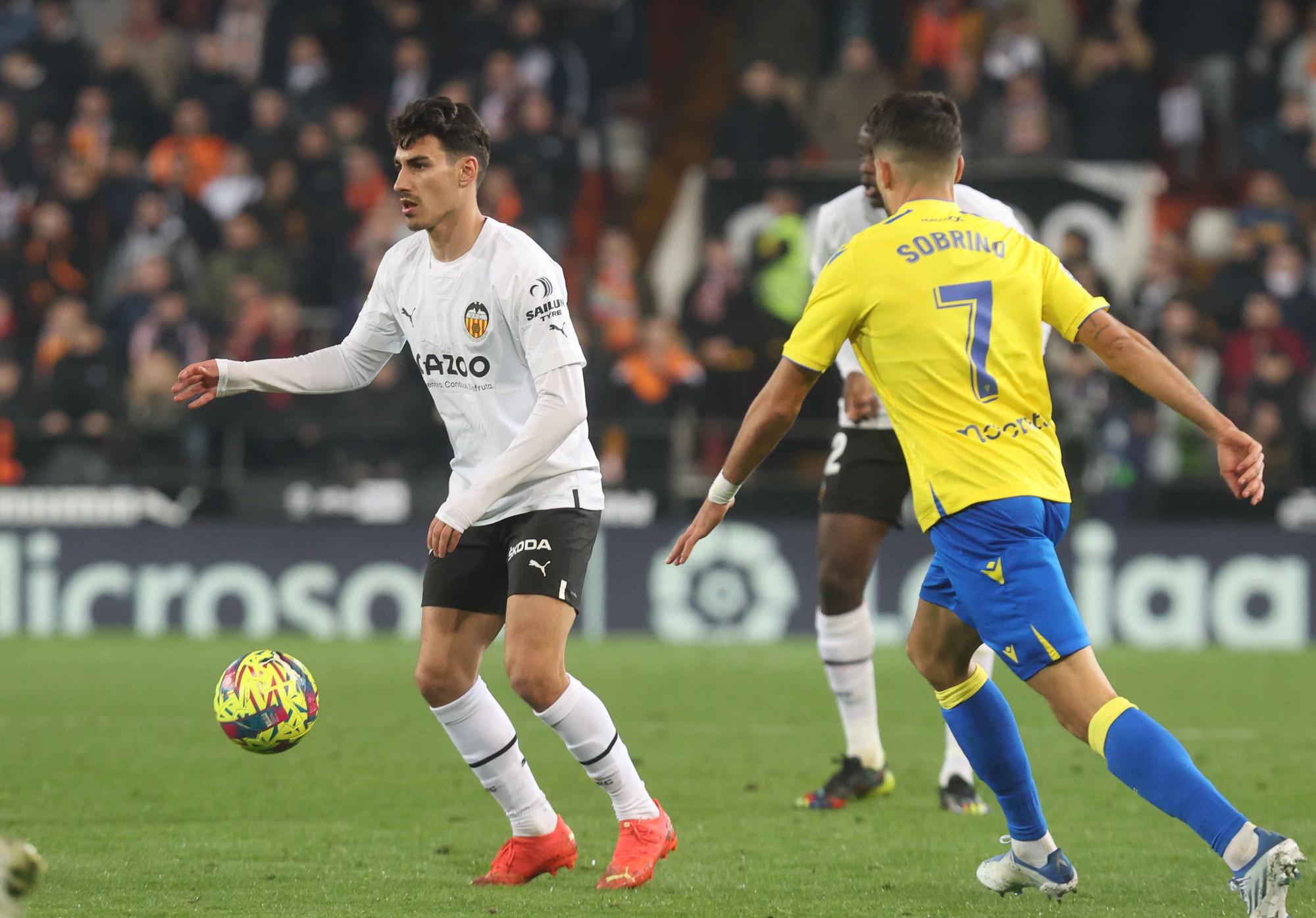 Valencia - Cádiz en imágenes