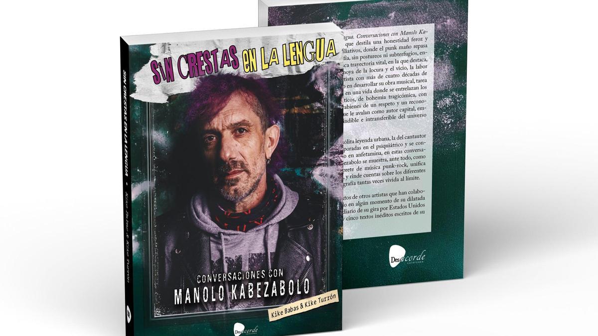 La portada de la biografía de Manolo Kabezabolo.