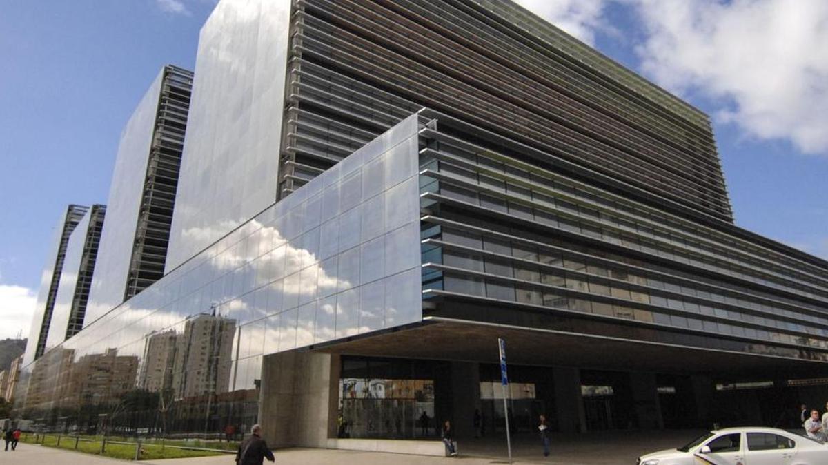 Complejo de edificios de la Ciudad de la Justicia, en Las Palmas de Gran Canaria.