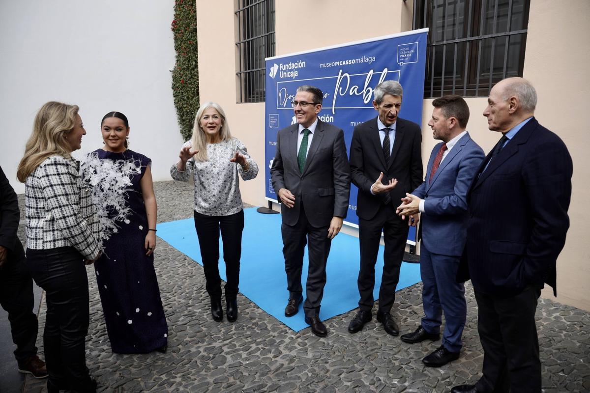 La consejera de Cultura y Deporte, Patricia del Pozo, asiste a la presentación de canción 'Ojos del niño Pablo', interpretada por la cantante Ana Romma, así como al videoclip correspondiente a este tema, vinculado al pintor malagueño