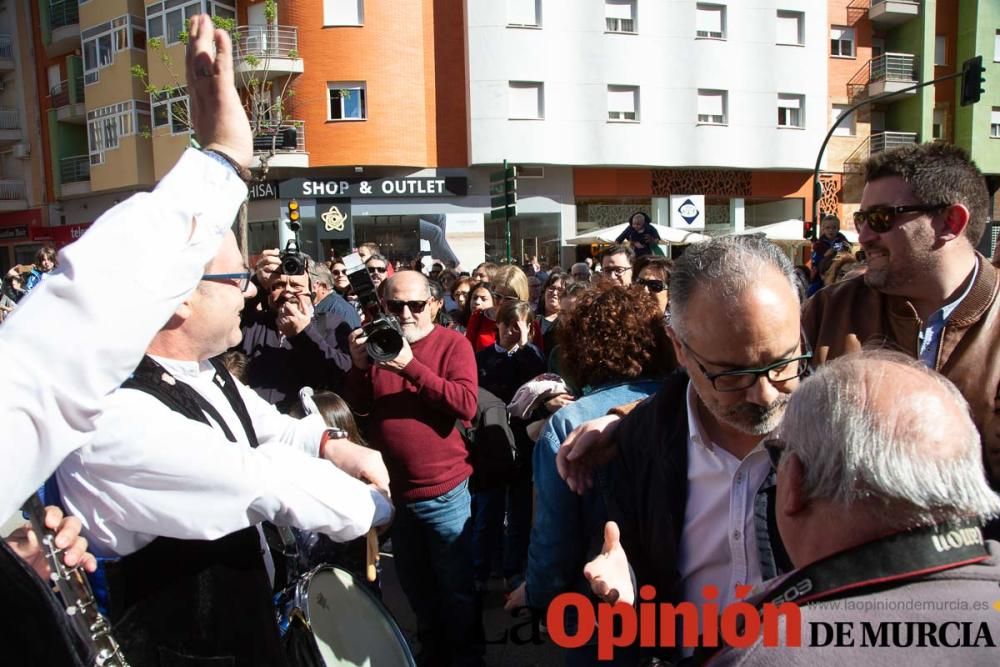 Llegada del Tío de la Pita a Caravaca