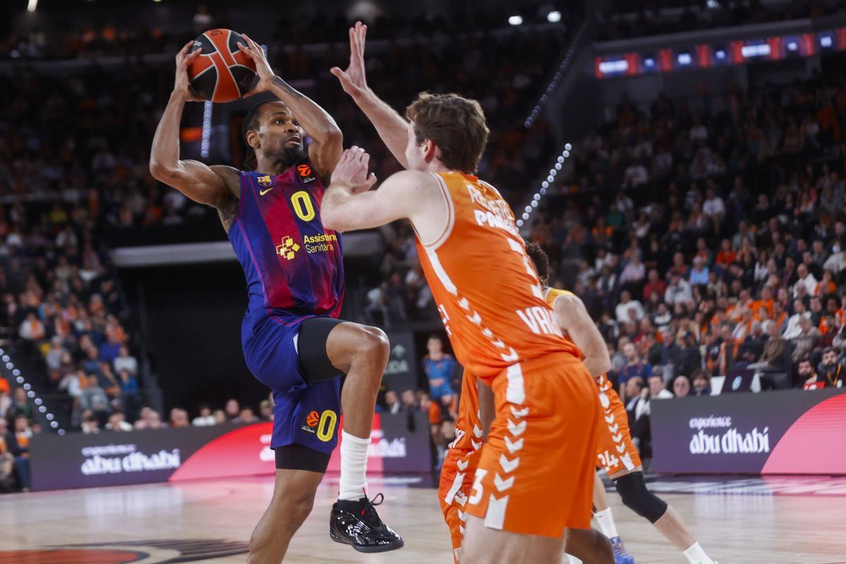 Valencia. VLC. SPD. Valencia Basket- FC Barcelona Basket Barça de Liga ACB