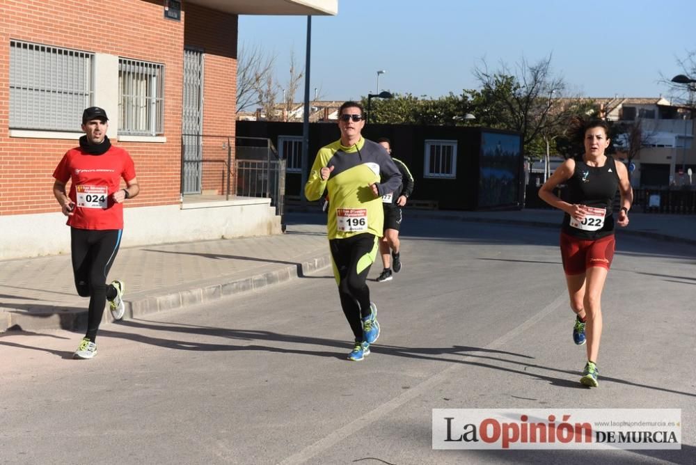 Primera carrera del año en Algezares