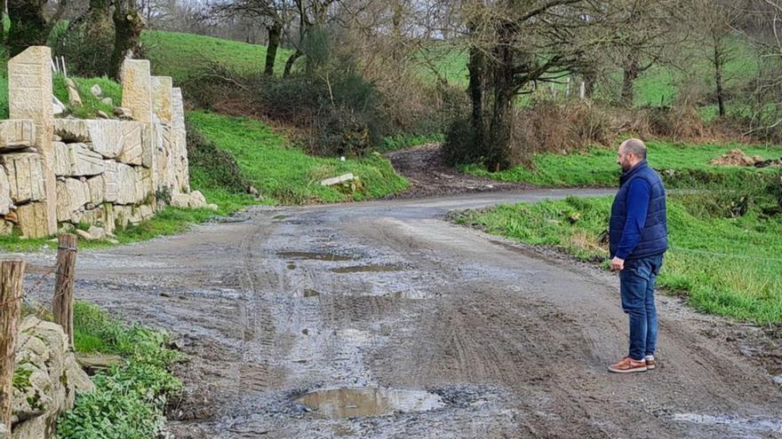 Camiñas acusa al Concello de Rodeiro de perder 800.000 euros para arreglos en pistas