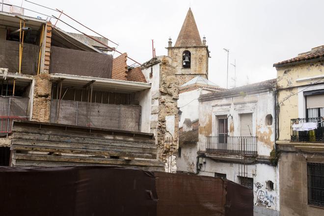 Obras del hotel Hilton