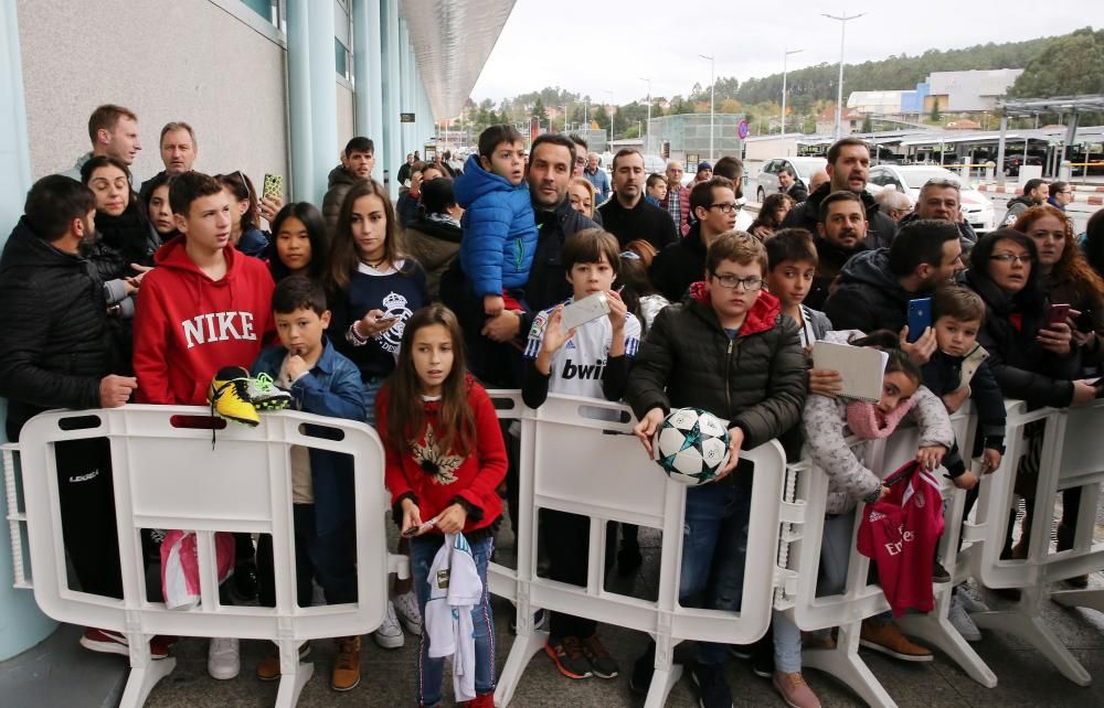 El Real Madrid llega a Vigo