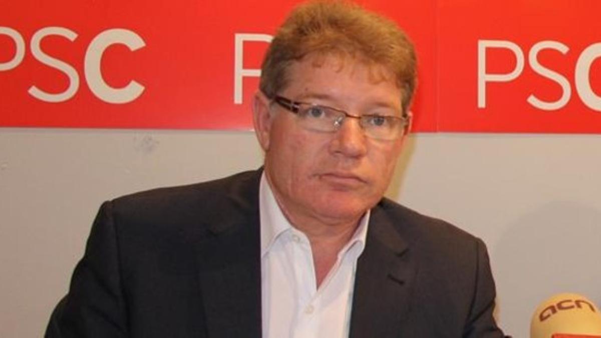 El primer secretario del PSC de Girona, Juli Fernàndez.