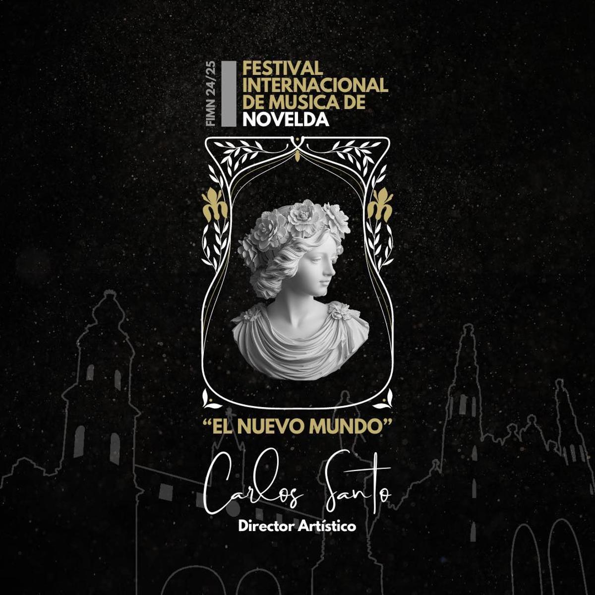 Cartel oficial del Festival Internacional de Música de Novelda