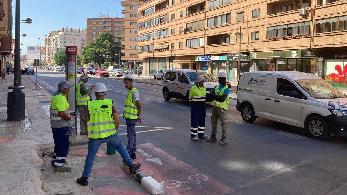 Comencen les obres de Pérez Galdós: “No m’agrada l’avinguda que hi ha, però sí la que van votar comerciants i veïns”