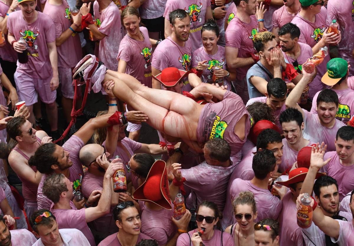 Comienza San Fermín con el tradicional chupinazo