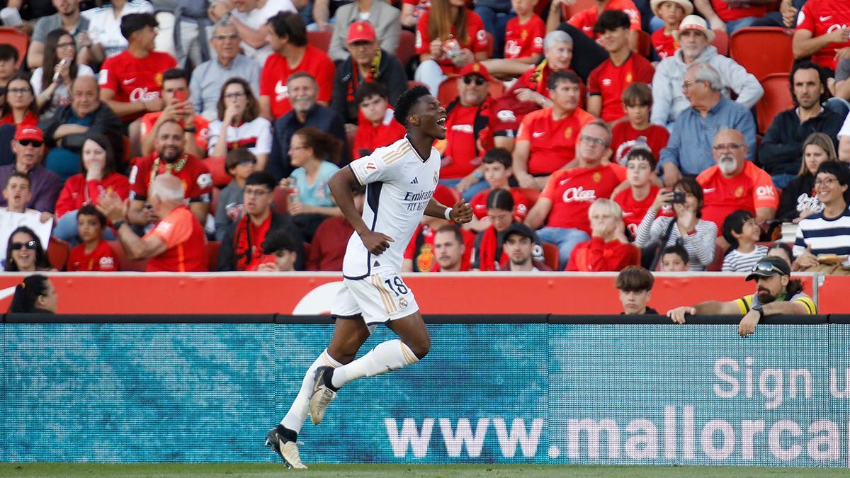 Tchouameni, goleador en Mallorca