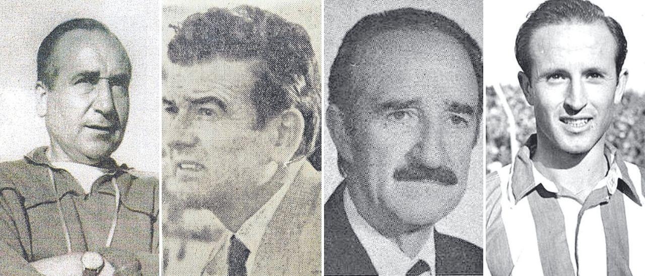 Satur Grech, Carlos Iturraspe, Álvaro Pérez y Diego Lozano