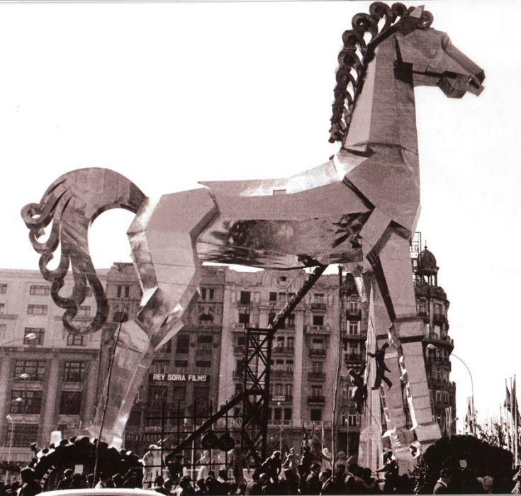 1963: "Nou cavall de Troia" Artista: Ricardo Rubert Andrés