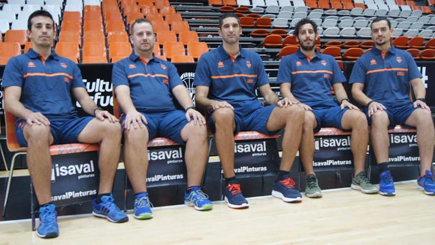 Cuerpo técnico del equipo de Liga Femenina 2.