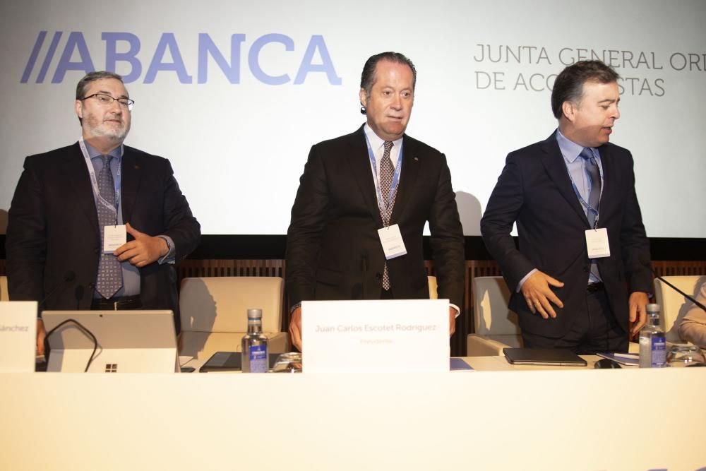 Junta de accionistas de Abanca en A Coruña