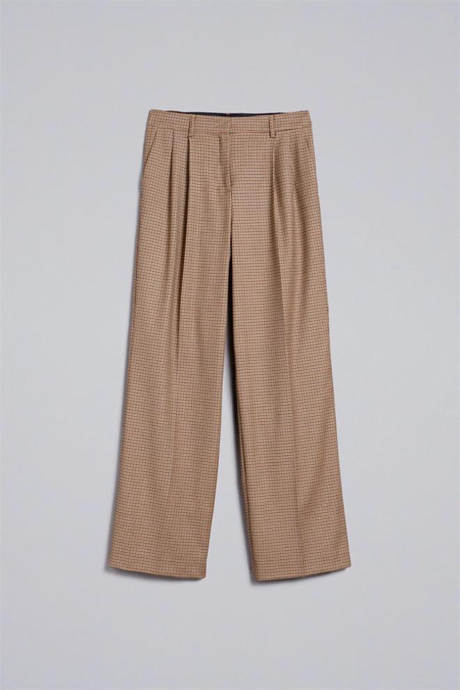 Pantalón de traje de cuadros, de Twinset