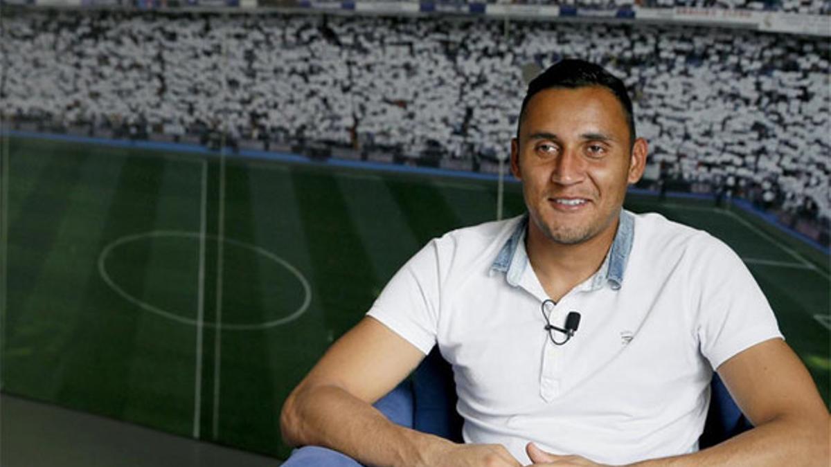 Keylor Navas quiere ser titular en el Real Madrid