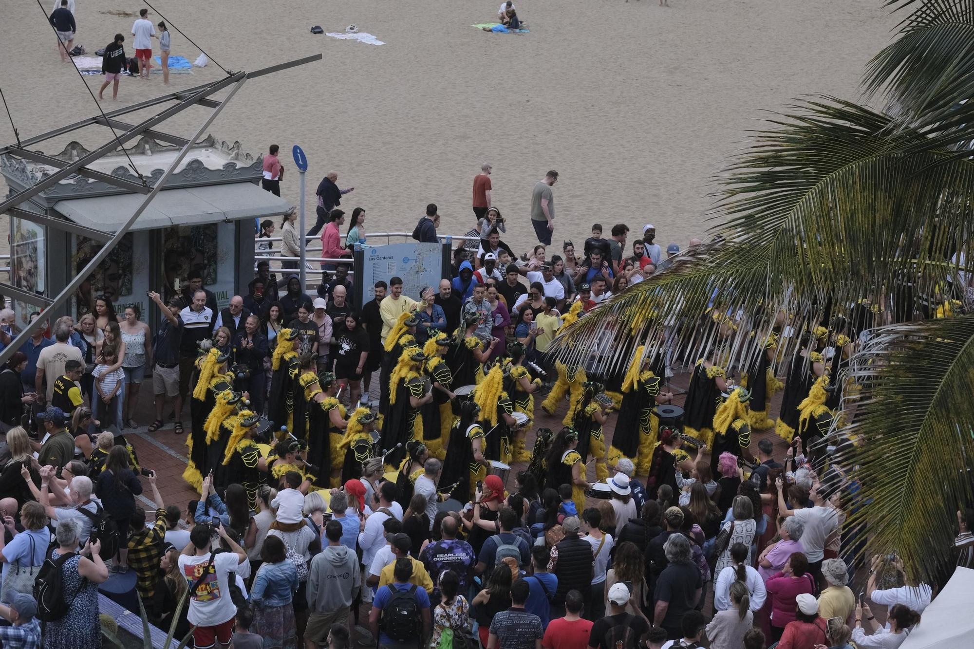 Encuentro de comparsas y batucadas del Carnaval de Las Palmas de Gran Canaria 2024