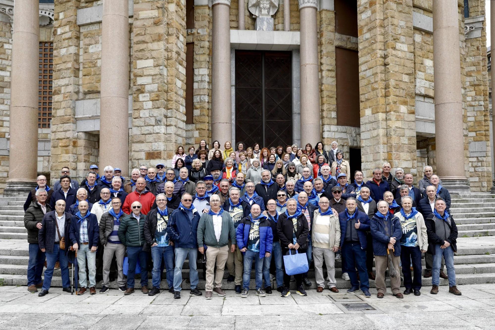 Encuentro de exalumnos de la Universidad Laboral, de la primera promoción de BUP de hace 50 años