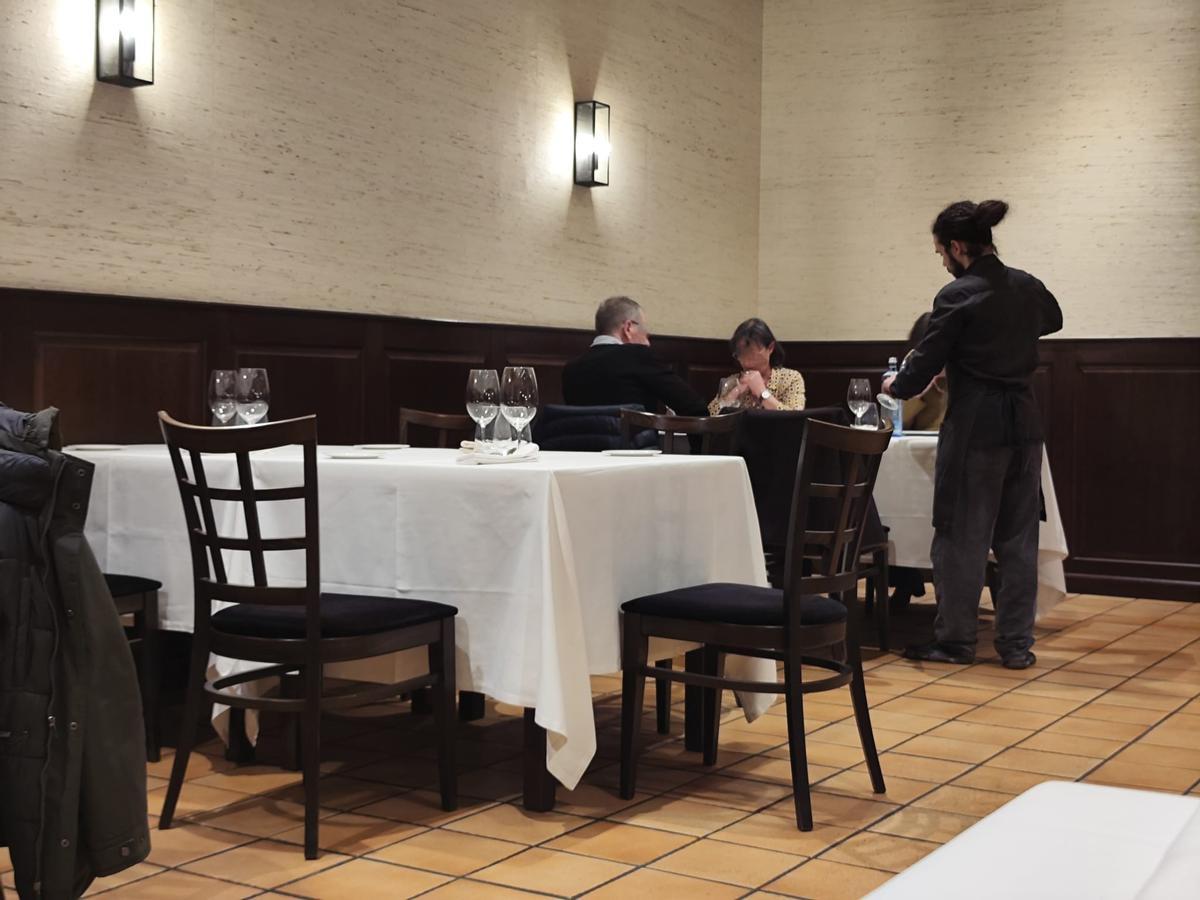 Imagen de una zona del comedor.