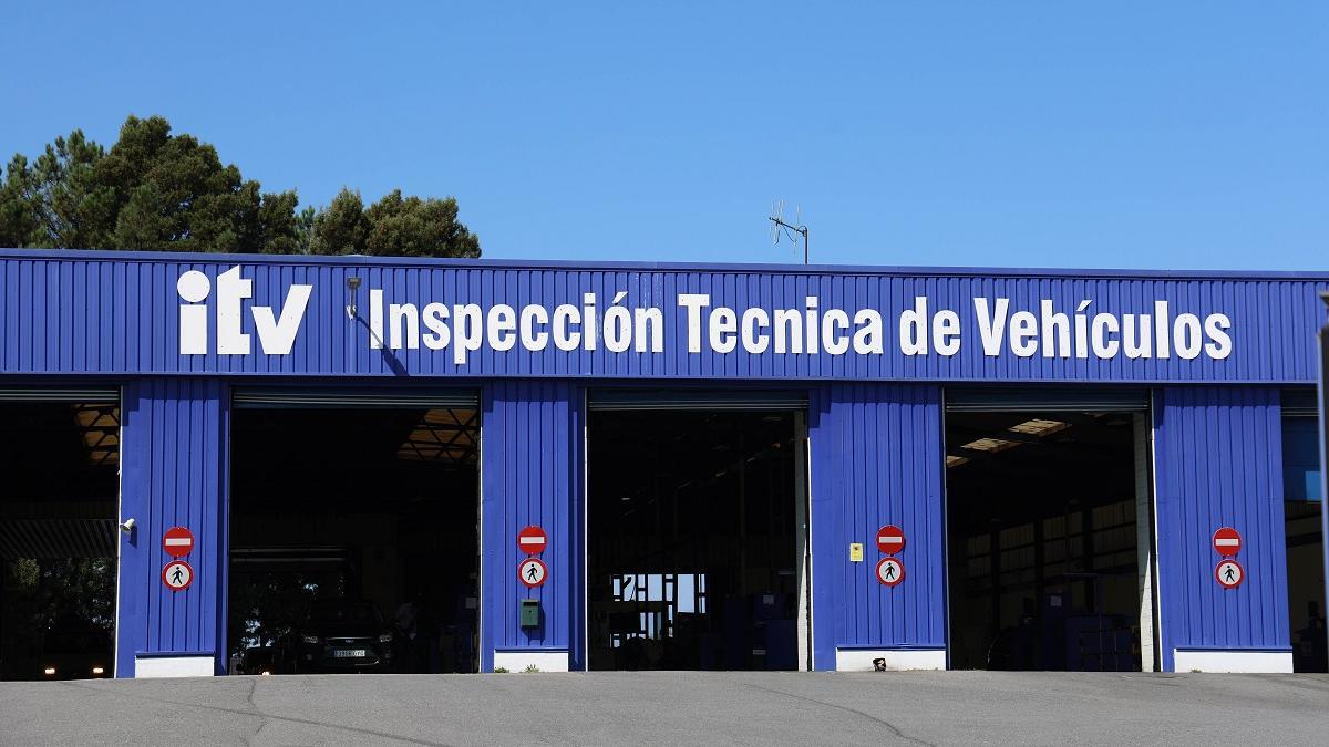 Vista general de la estación de la ITV de Peinador