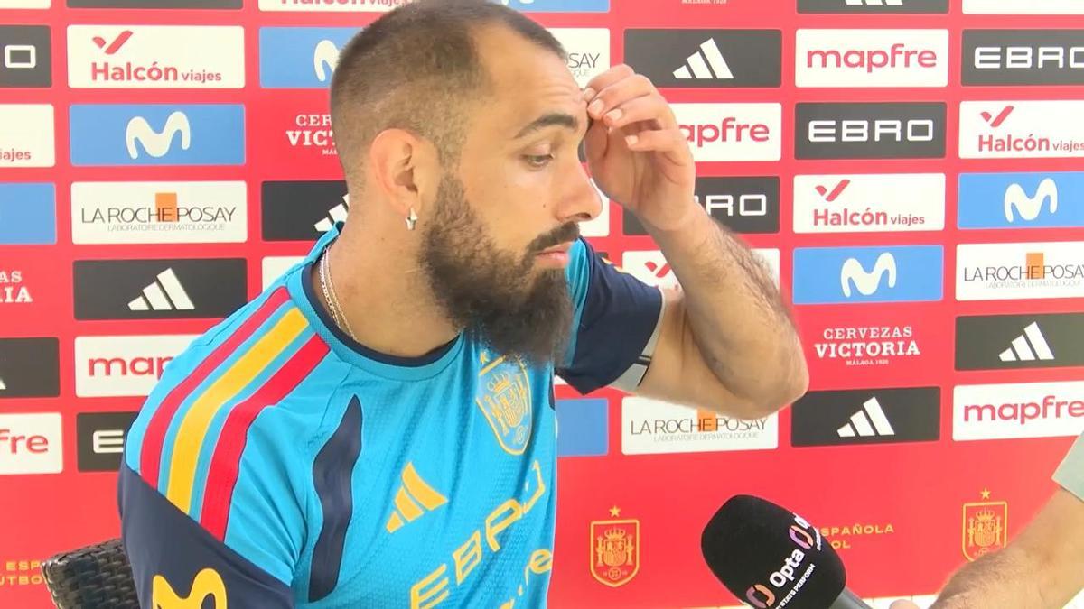 Borja Iglesias: "Es complejo convivir con la paciencia de participar o no"