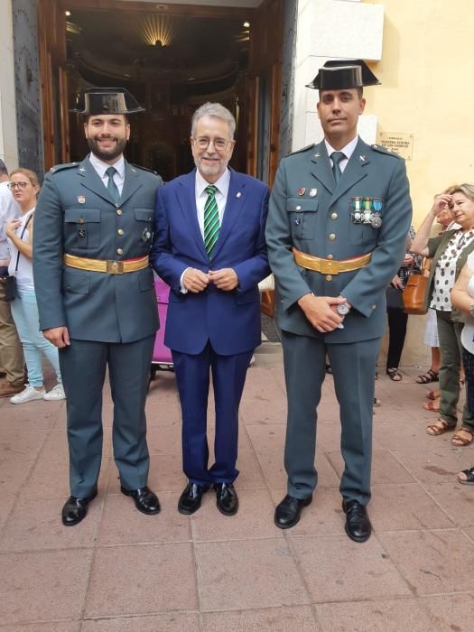 Celebración en Albal de la fiesta de la comandancia de la Guardia Civil de Alfafar.