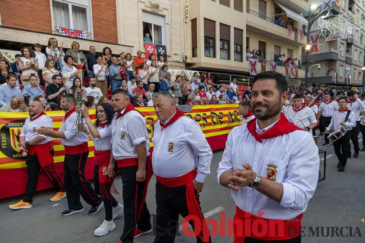 Gran desfile en Caravaca (bando Caballos del Vino)