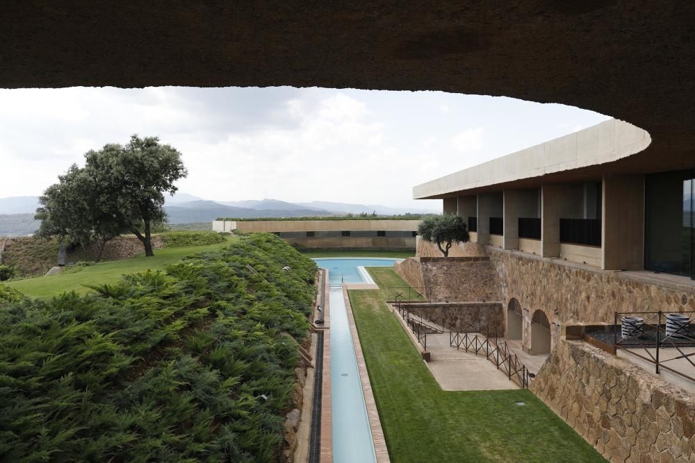 Primers visitants al D'Or Museum del complex de Sant Julià de Ramis