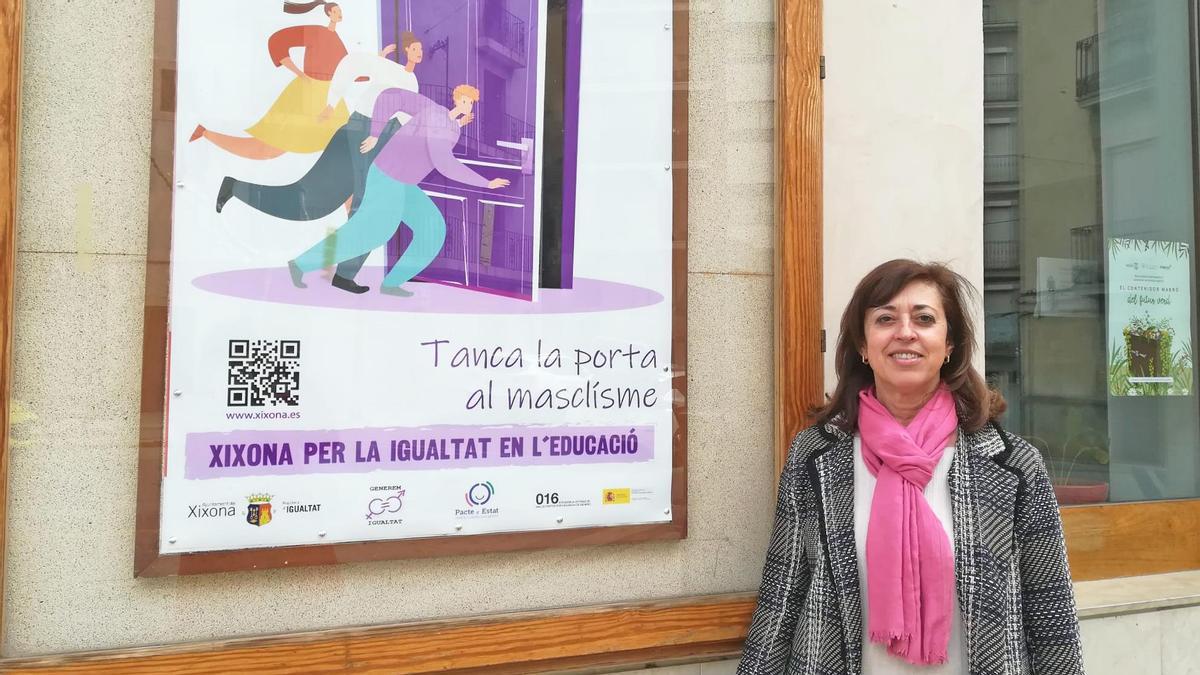 María Teresa Carbonell, concejala de Igualdad del Ayuntamiento de Xixona.