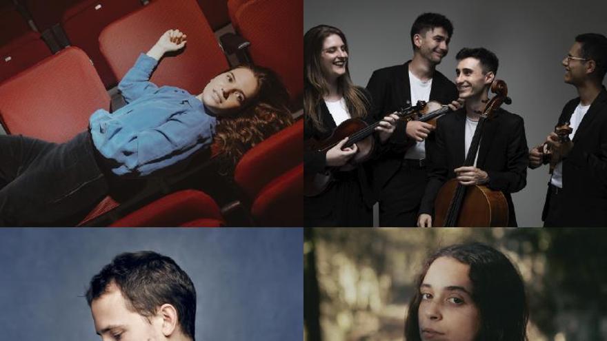 Sandra Bautista, el Quartet Vivancos, Alba Armengou i Dani López, a «El concert dels divendres»