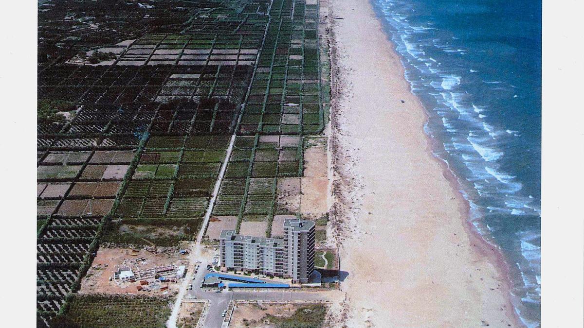 La platja de l'Auir a l'any 66