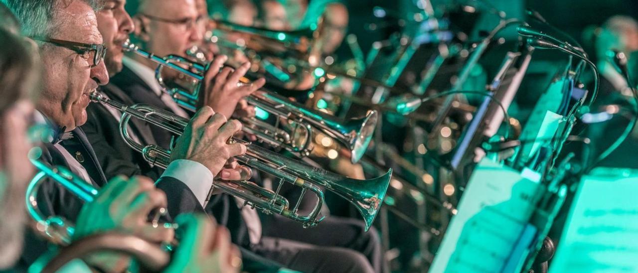 La Banda Sinfónica Municipal de Las Palmas de Gran Canaria en concierto. | | MARCOS BOLAÑOS