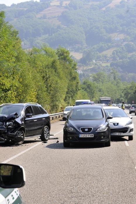 Accidente en el corredor del Nalón