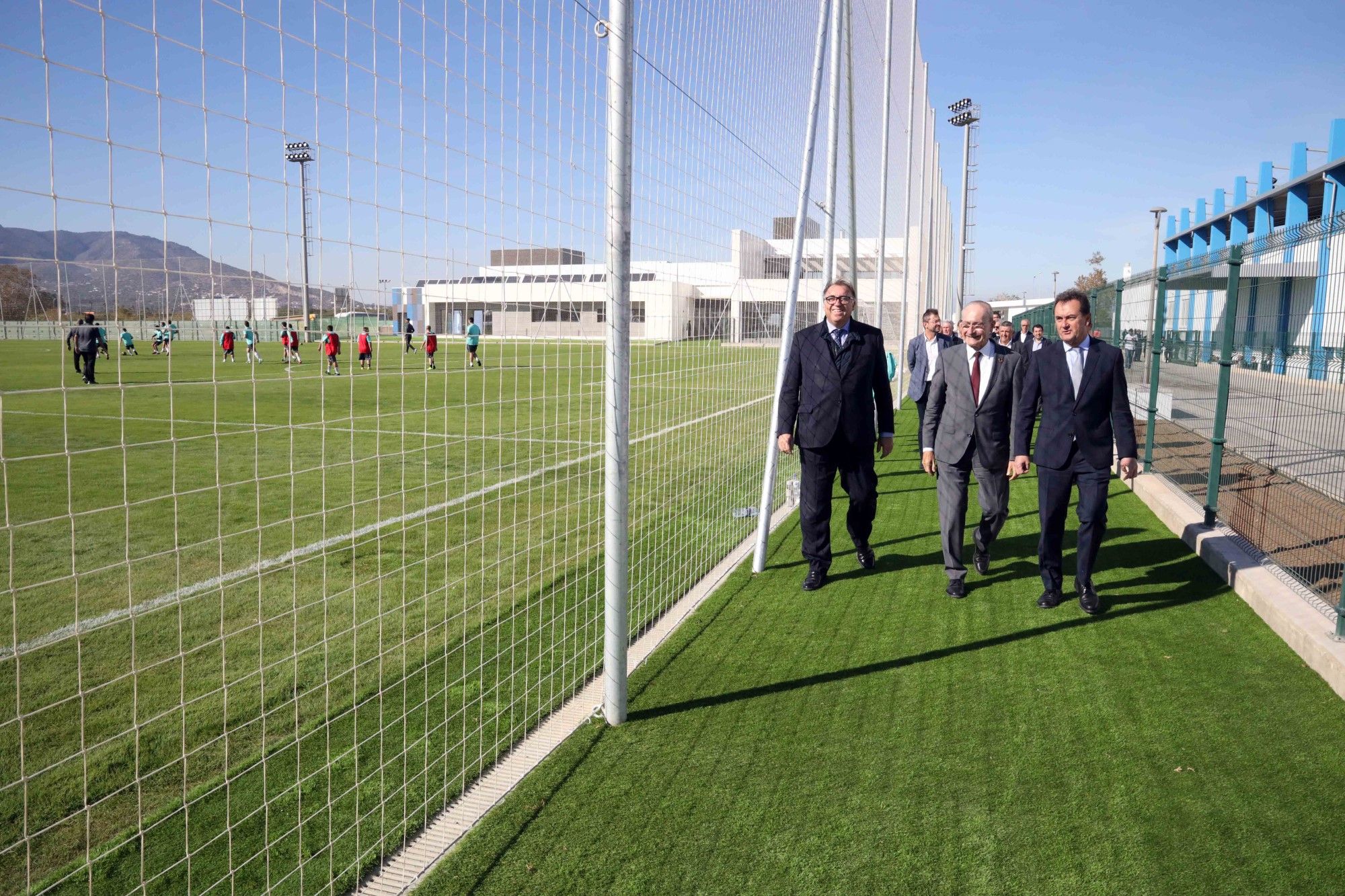 El Málaga CF inaugura su anhelada ciudad deportiva