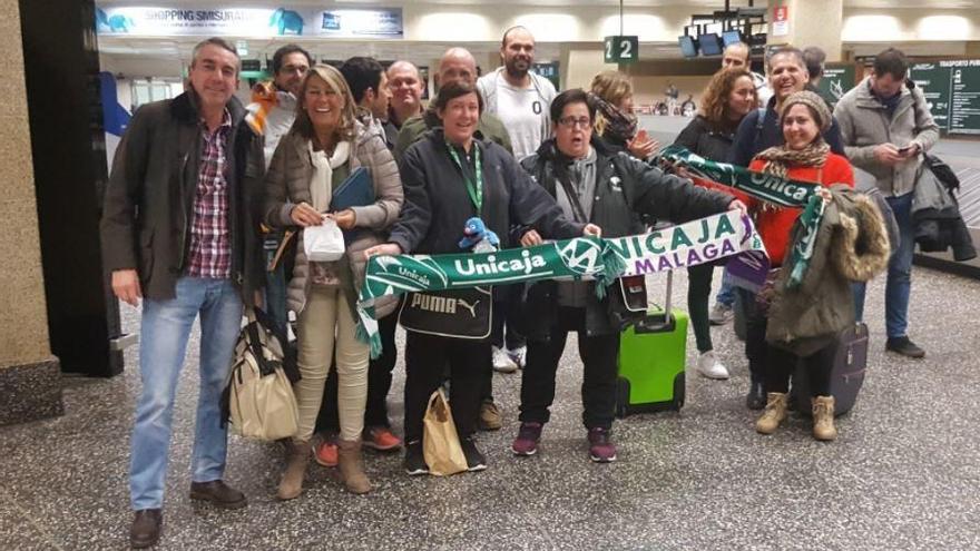 La afición del Unicaja estará presente en la cita del k.o.